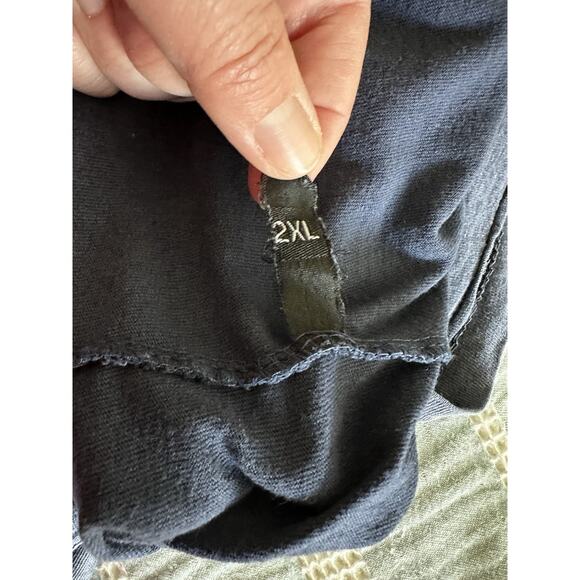 Billy Joel The Amazing Piano Man Lyrics 2-Sided Retro Style Blue T-shirt 2XL - Picture 3 of 3